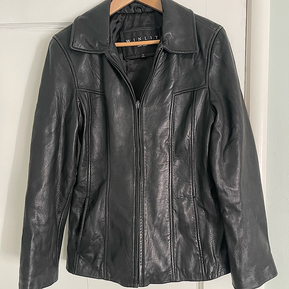 Vintage Women’s Winlit Leather Jacket